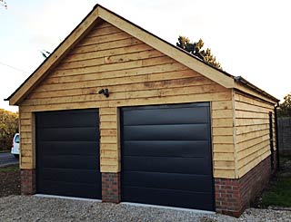 Oak garage